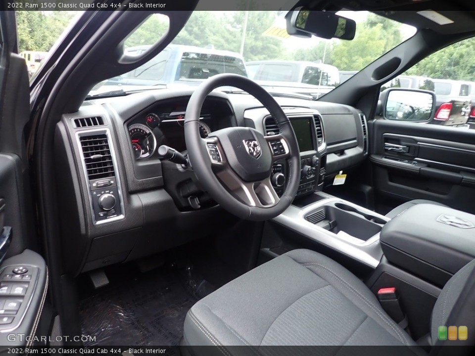 Black Interior Front Seat for the 2022 Ram 1500 Classic Quad Cab 4x4 #144668909