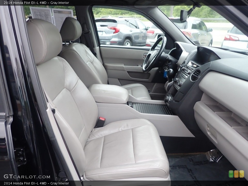Gray Interior Photo for the 2014 Honda Pilot EX-L 4WD #144670742