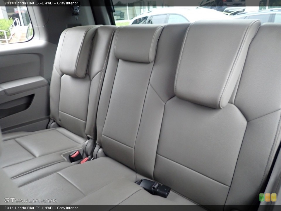 Gray Interior Rear Seat for the 2014 Honda Pilot EX-L 4WD #144670850