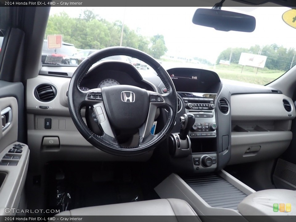 Gray Interior Prime Interior for the 2014 Honda Pilot EX-L 4WD #144670871