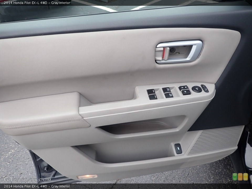 Gray Interior Door Panel for the 2014 Honda Pilot EX-L 4WD #144670913