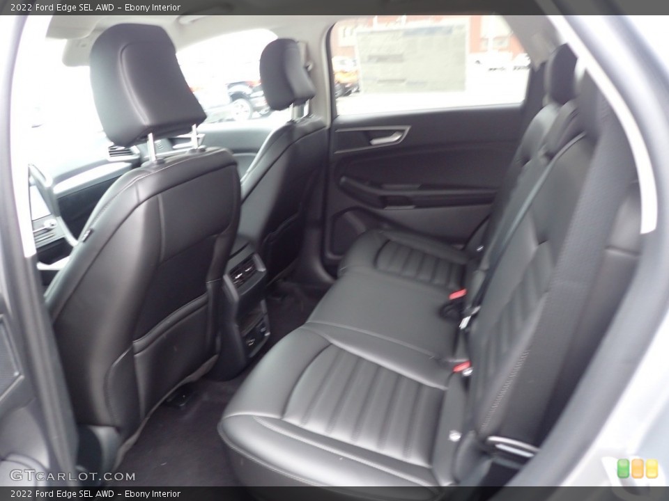 Ebony Interior Rear Seat for the 2022 Ford Edge SEL AWD #144671303
