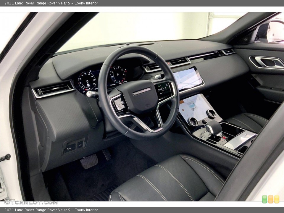 Ebony Interior Dashboard for the 2021 Land Rover Range Rover Velar S #144677828