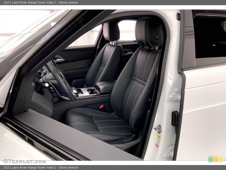 Ebony Interior Front Seat for the 2021 Land Rover Range Rover Velar S #144677930