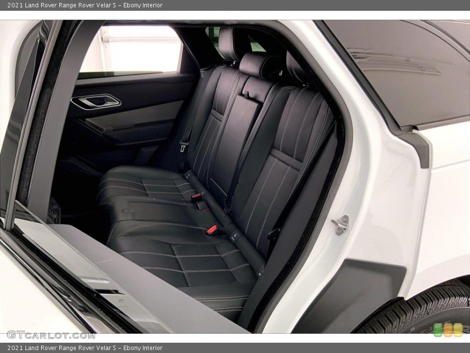 Ebony Interior Rear Seat for the 2021 Land Rover Range Rover Velar S #144677984
