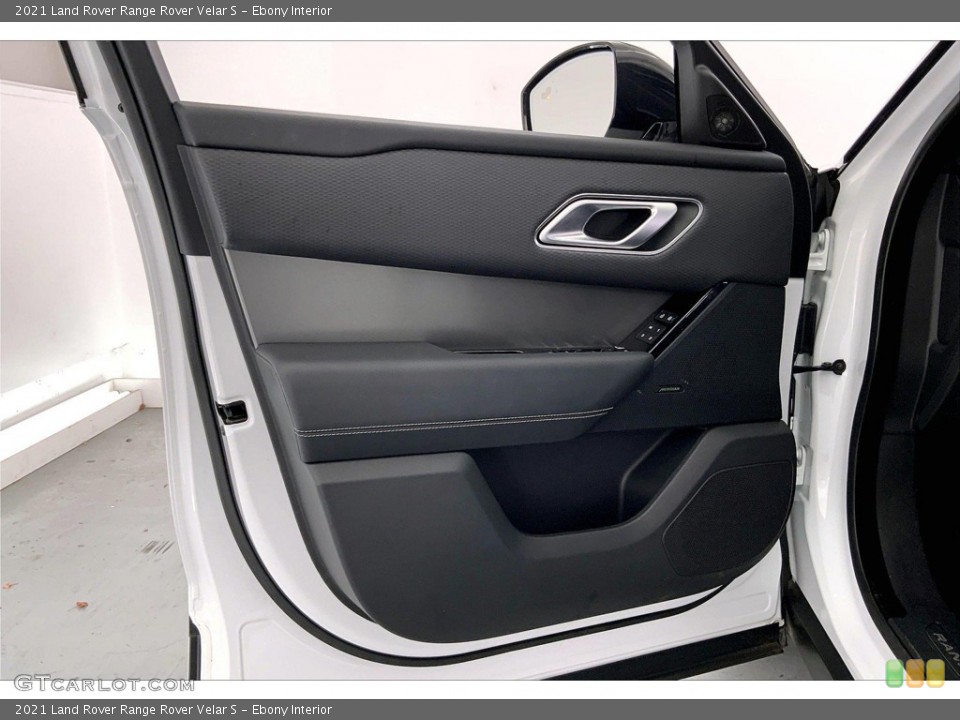 Ebony Interior Door Panel for the 2021 Land Rover Range Rover Velar S #144678143