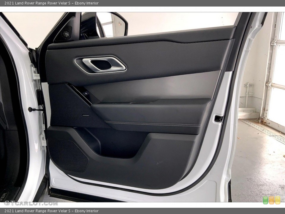 Ebony Interior Door Panel for the 2021 Land Rover Range Rover Velar S #144678170