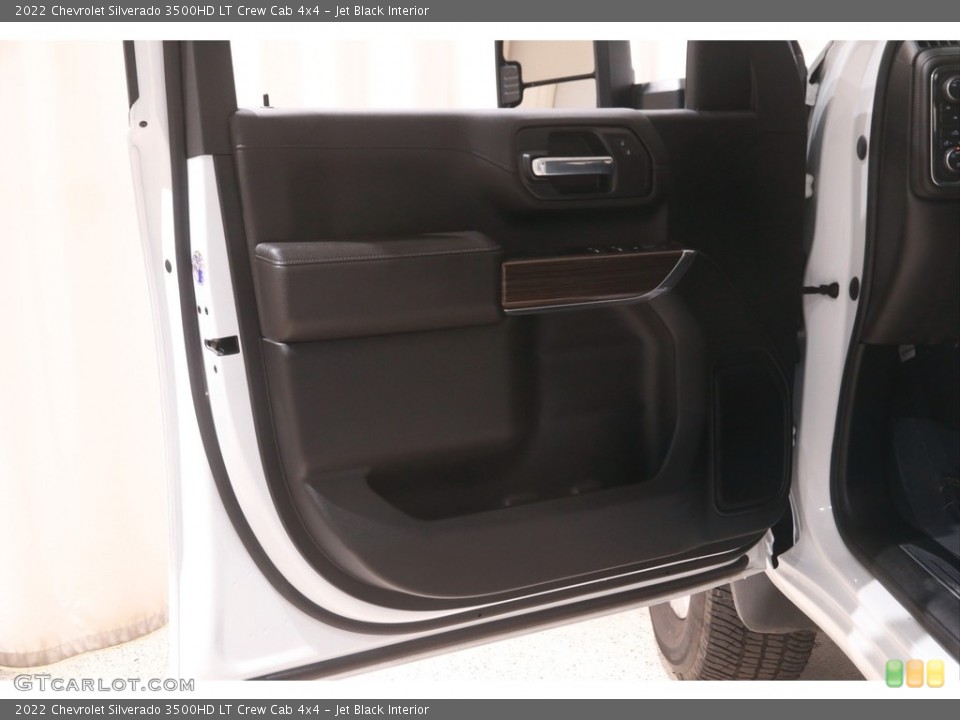Jet Black Interior Door Panel for the 2022 Chevrolet Silverado 3500HD LT Crew Cab 4x4 #144678362