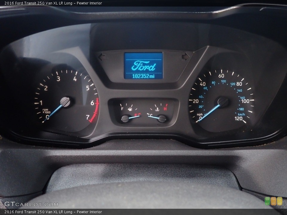 Pewter Interior Gauges for the 2016 Ford Transit 250 Van XL LR Long #144678683