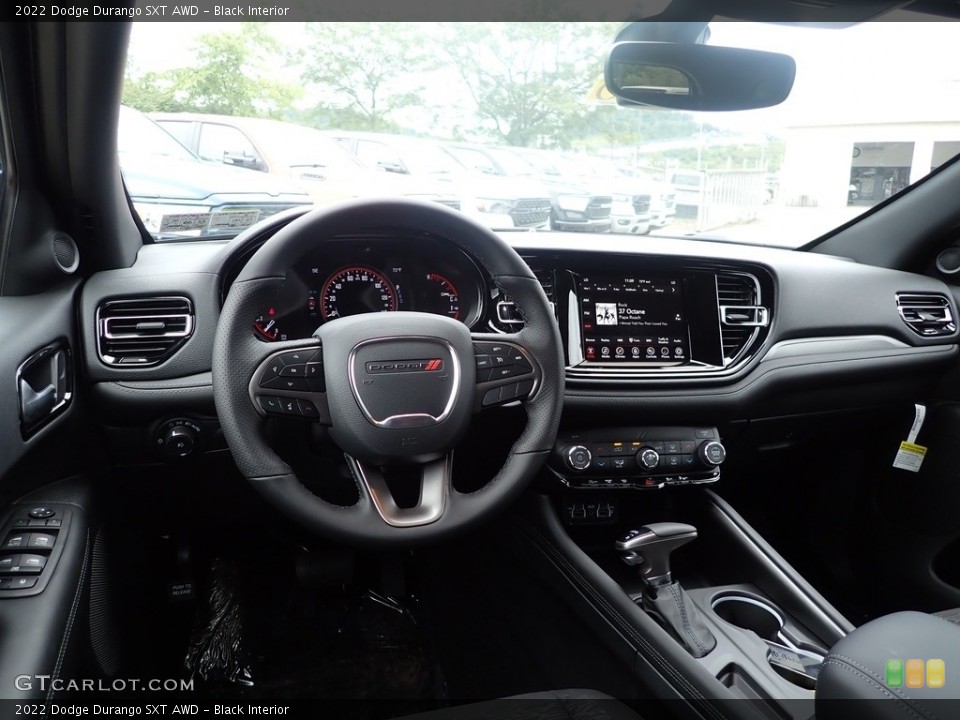 Black Interior Dashboard for the 2022 Dodge Durango SXT AWD #144681028