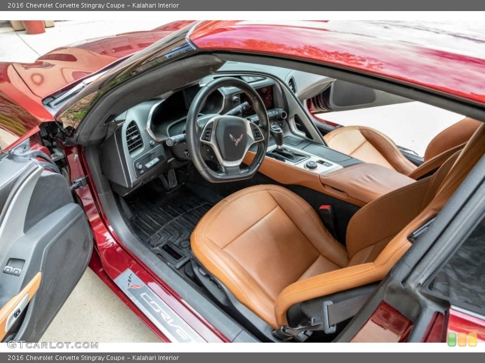 Kalahari Interior Photo for the 2016 Chevrolet Corvette Stingray Coupe #144681955