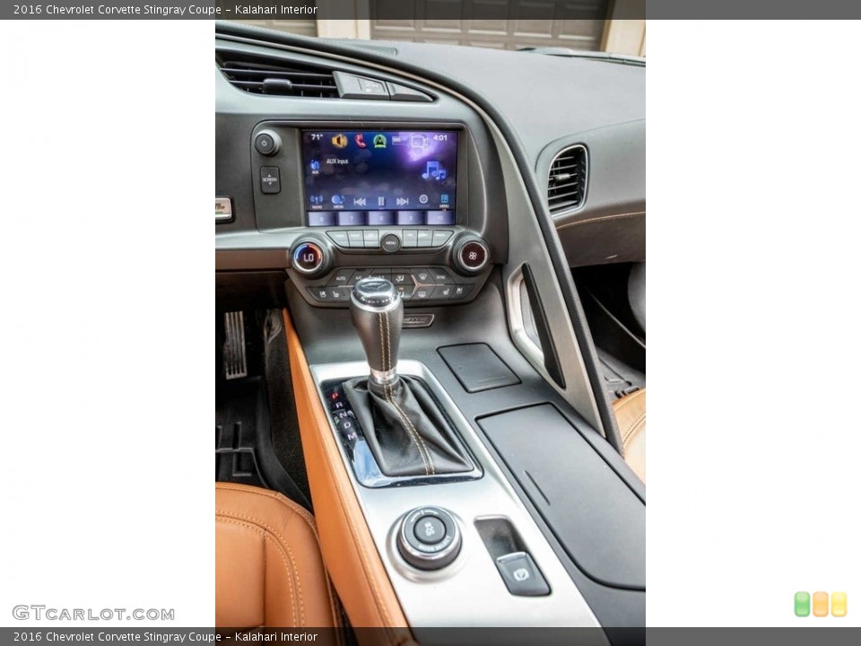 Kalahari Interior Controls for the 2016 Chevrolet Corvette Stingray Coupe #144682033