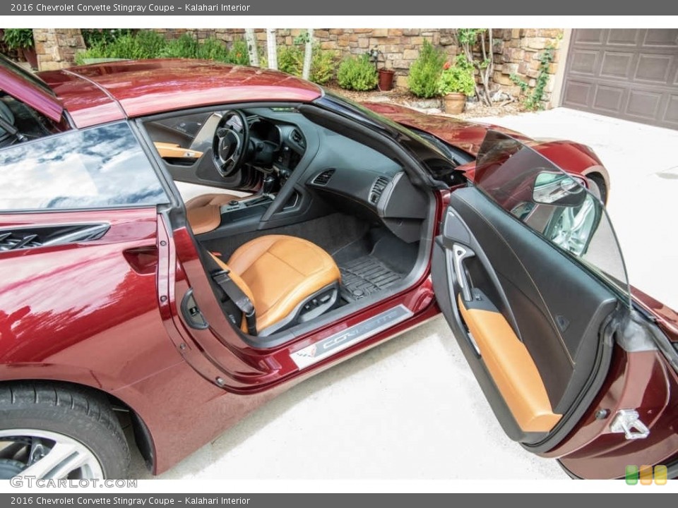Kalahari Interior Front Seat for the 2016 Chevrolet Corvette Stingray Coupe #144682054