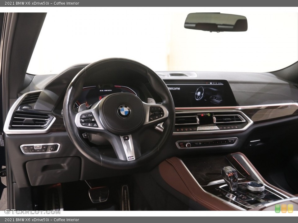 Coffee Interior Dashboard for the 2021 BMW X6 xDrive50i #144682729