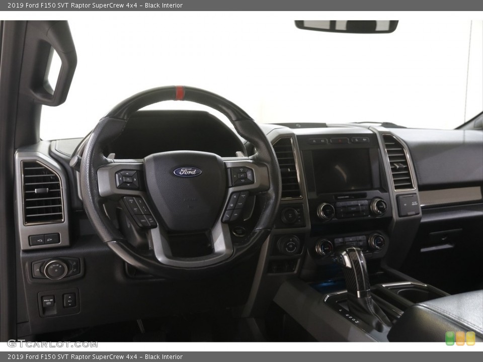 Black Interior Dashboard for the 2019 Ford F150 SVT Raptor SuperCrew 4x4 #144685425