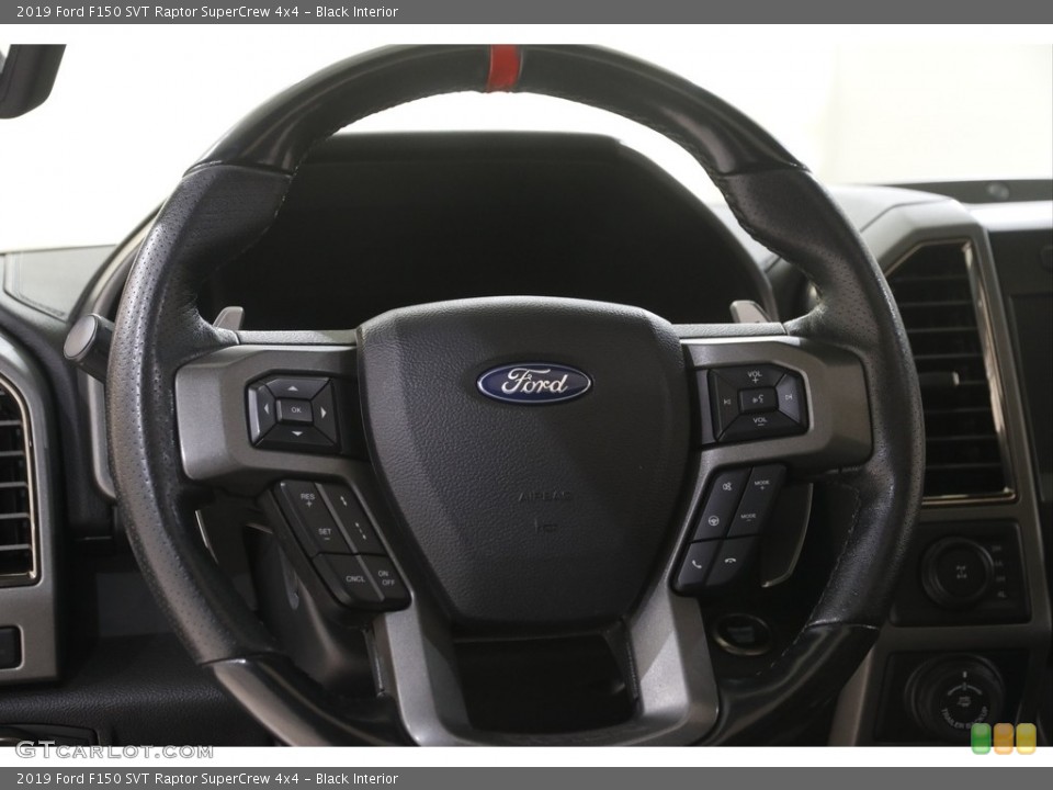 Black Interior Steering Wheel for the 2019 Ford F150 SVT Raptor SuperCrew 4x4 #144685439