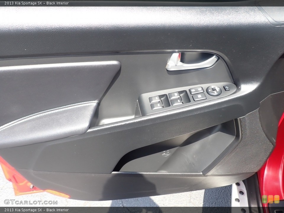 Black Interior Door Panel for the 2013 Kia Sportage SX #144686646