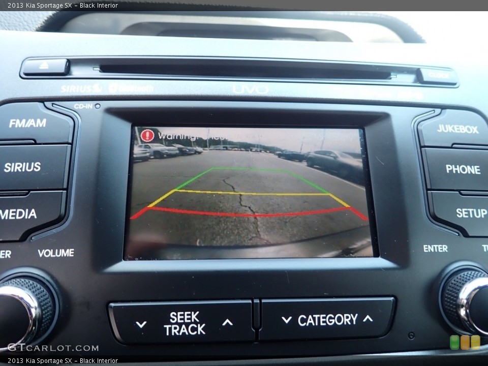 Black Interior Controls for the 2013 Kia Sportage SX #144686718