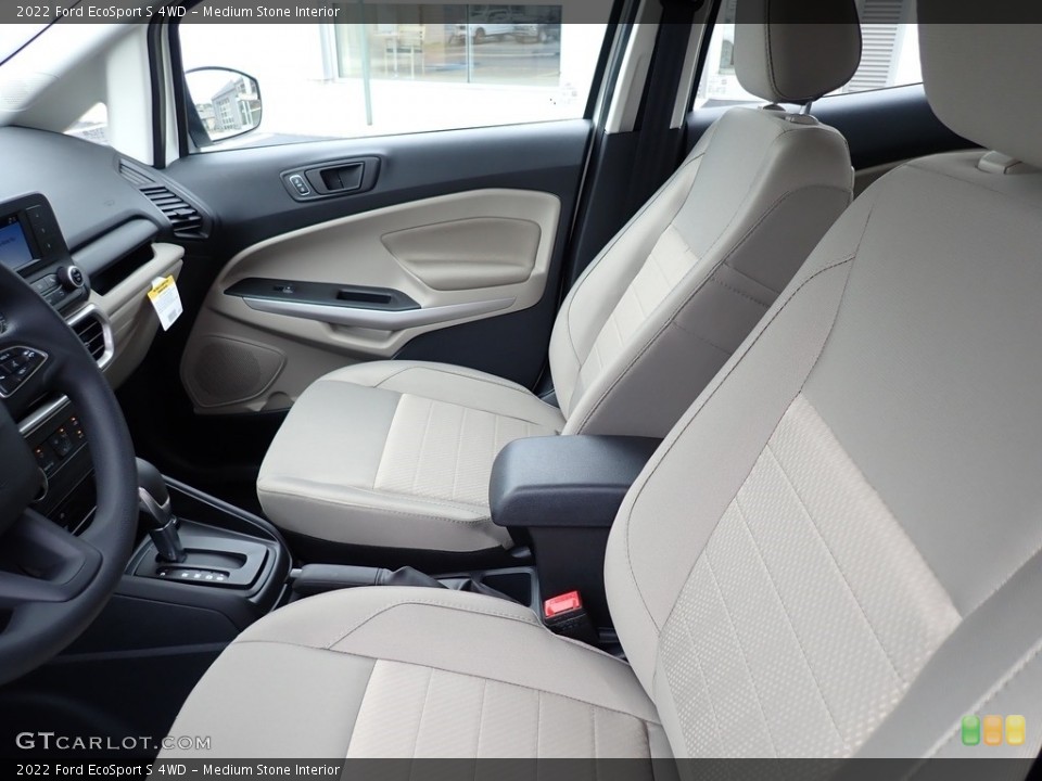 Medium Stone Interior Front Seat for the 2022 Ford EcoSport S 4WD #144687015