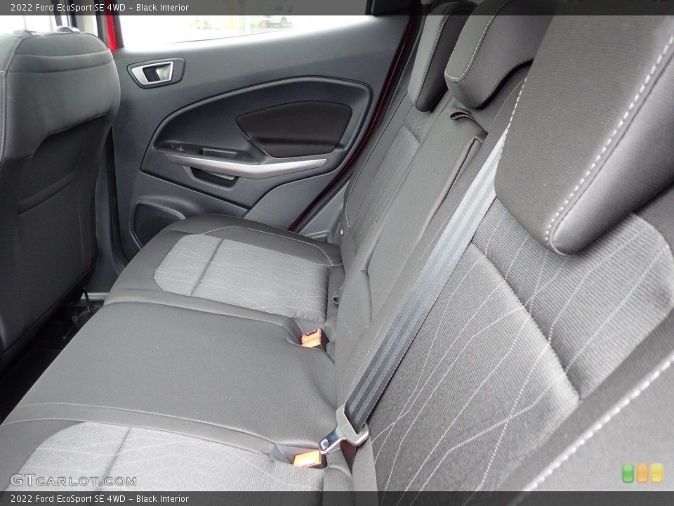 Black Interior Rear Seat for the 2022 Ford EcoSport SE 4WD #144687549