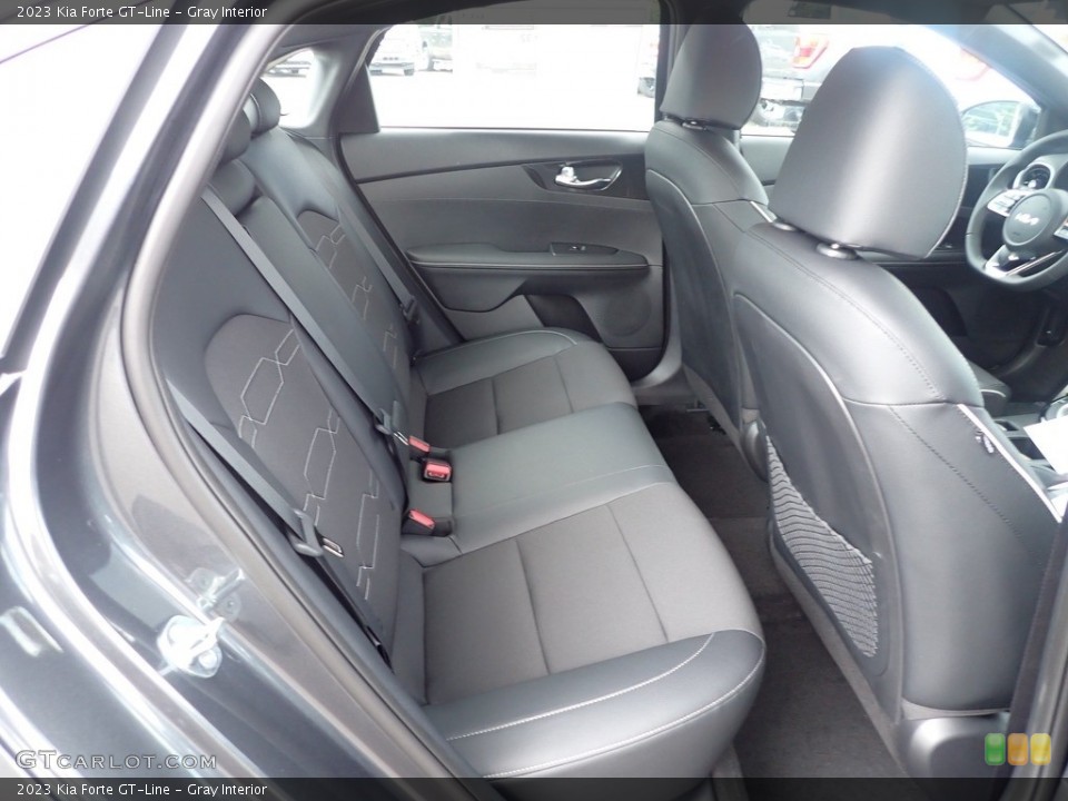 Gray Interior Rear Seat for the 2023 Kia Forte GT-Line #144687960