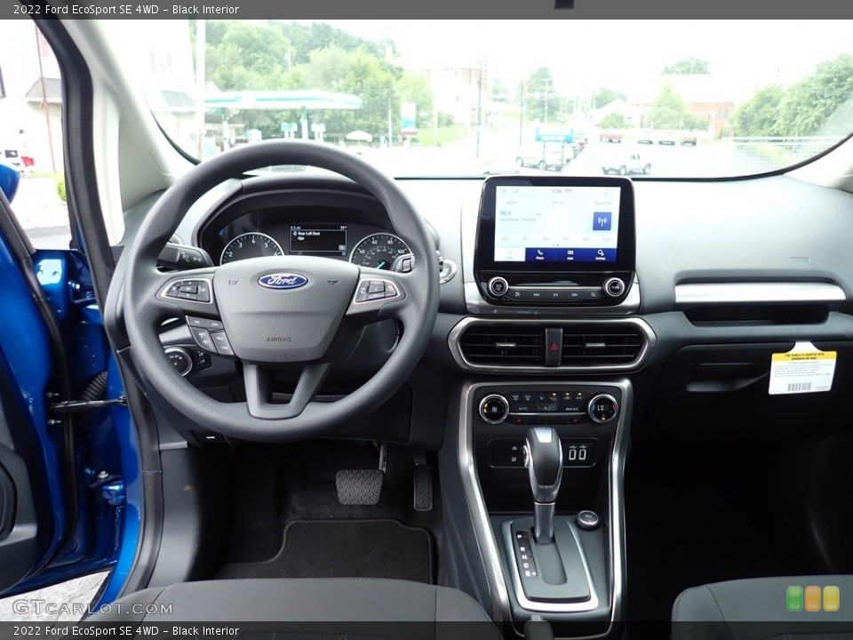 Black Interior Dashboard for the 2022 Ford EcoSport SE 4WD #144688062