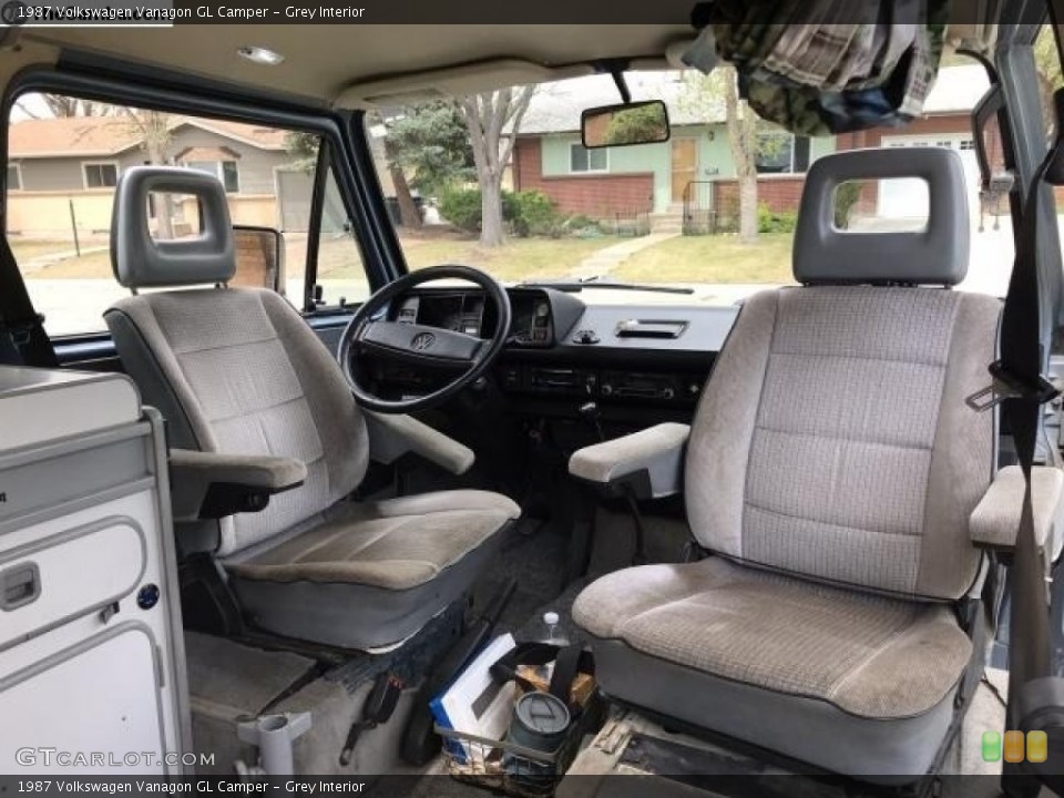 Grey 1987 Volkswagen Vanagon Interiors