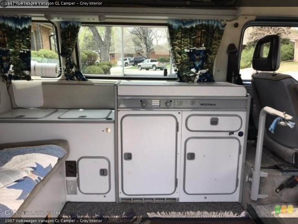 Grey Interior Trunk for the 1987 Volkswagen Vanagon GL Camper #144689466