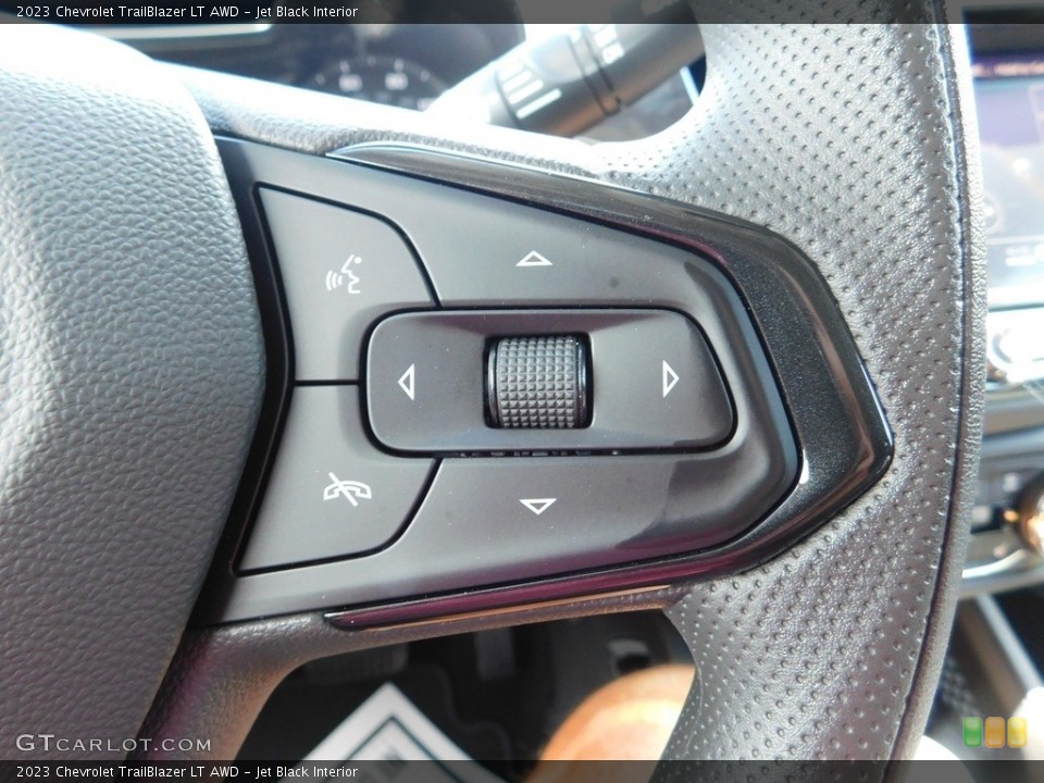 Jet Black Interior Steering Wheel for the 2023 Chevrolet TrailBlazer LT AWD #144689712
