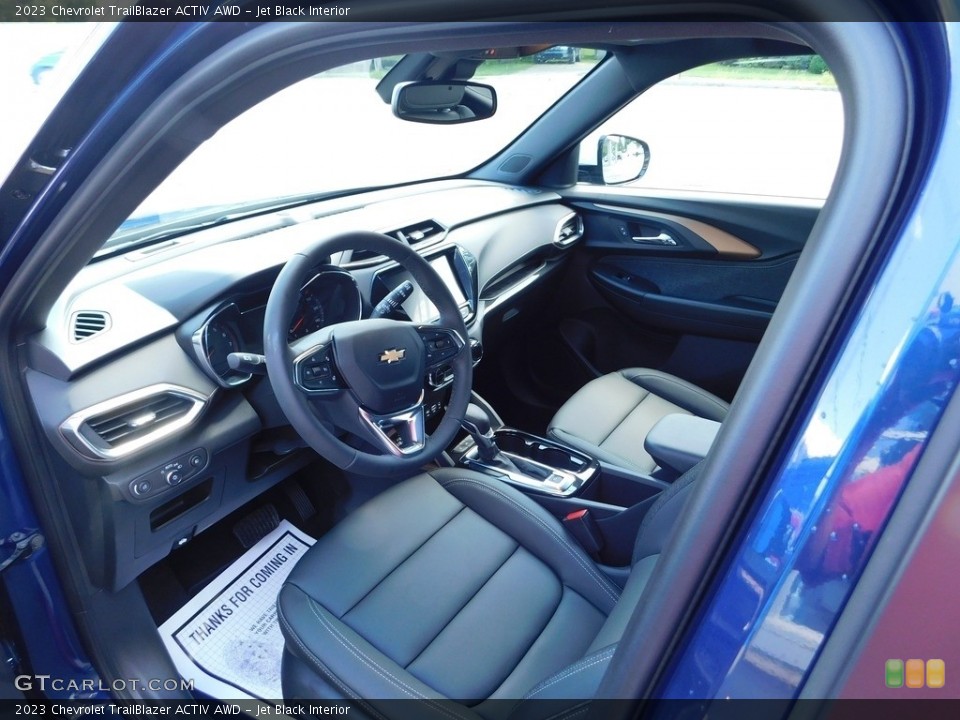 Jet Black Interior Photo for the 2023 Chevrolet TrailBlazer ACTIV AWD #144691068
