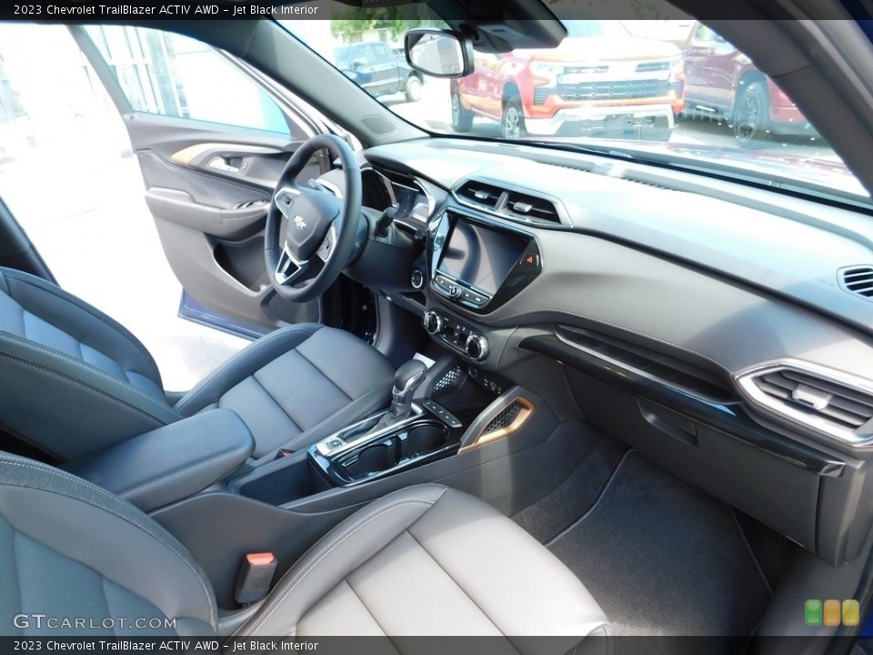 Jet Black Interior Front Seat for the 2023 Chevrolet TrailBlazer ACTIV AWD #144691191