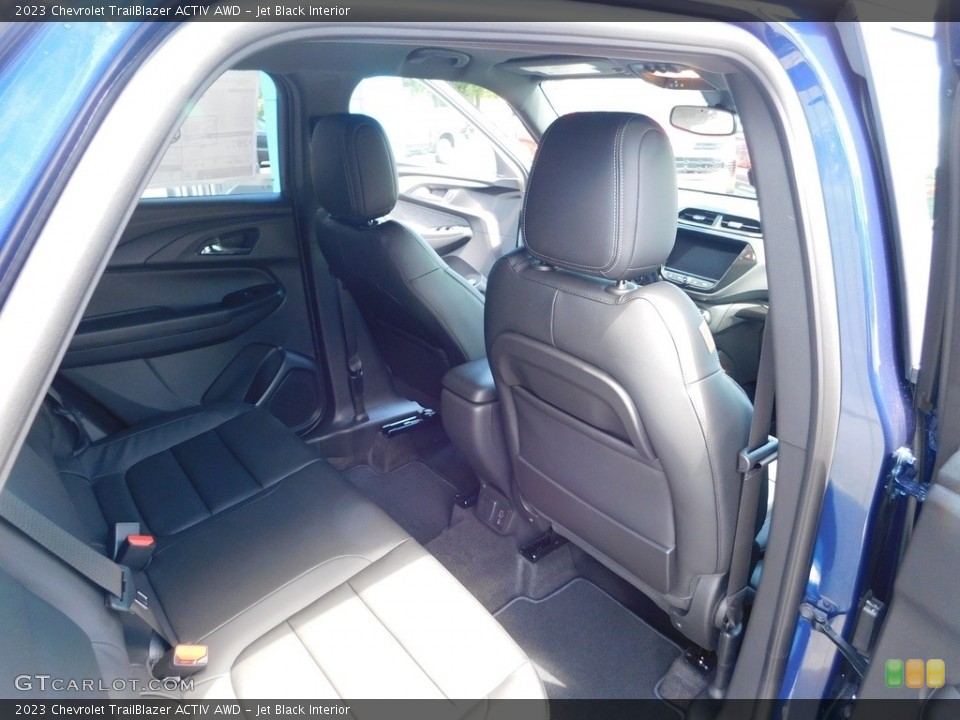Jet Black Interior Rear Seat for the 2023 Chevrolet TrailBlazer ACTIV AWD #144691227
