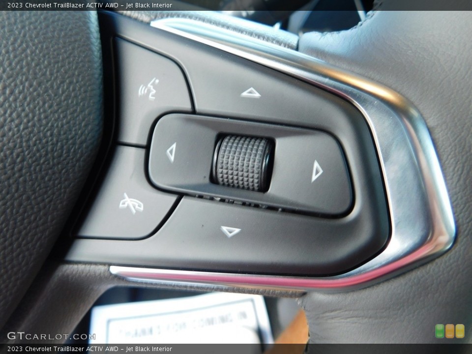Jet Black Interior Steering Wheel for the 2023 Chevrolet TrailBlazer ACTIV AWD #144691286