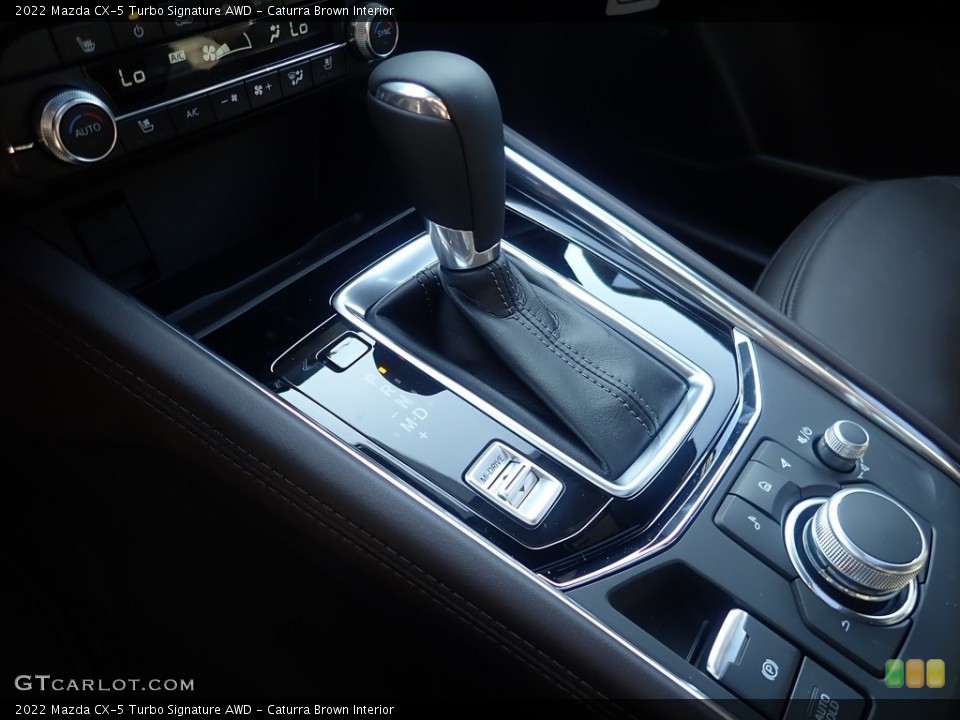 Caturra Brown Interior Transmission for the 2022 Mazda CX-5 Turbo Signature AWD #144691971