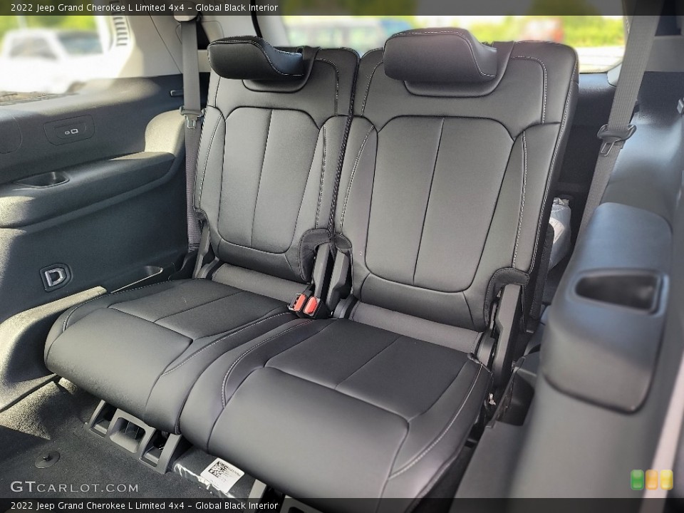 Global Black Interior Rear Seat for the 2022 Jeep Grand Cherokee L Limited 4x4 #144693009