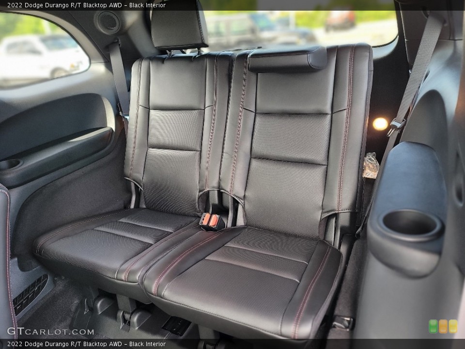 Black Interior Rear Seat for the 2022 Dodge Durango R/T Blacktop AWD #144693222