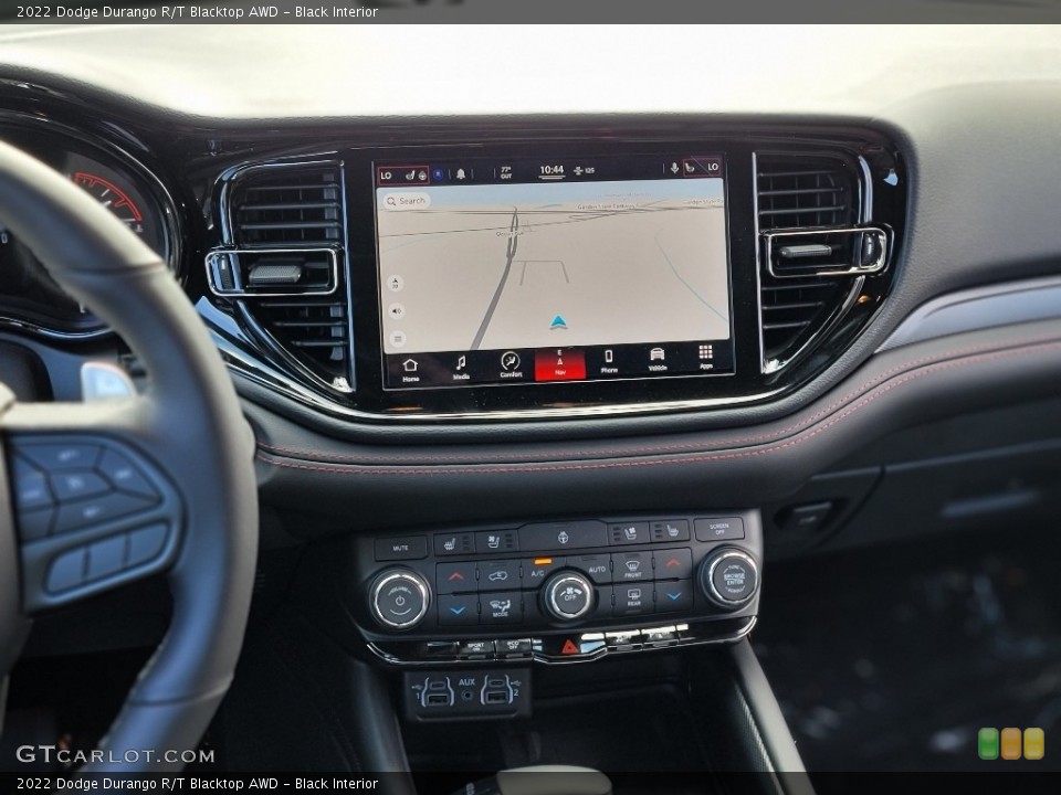 Black Interior Navigation for the 2022 Dodge Durango R/T Blacktop AWD #144693258