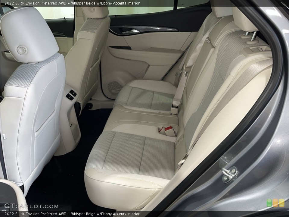 Whisper Beige w/Ebony Accents Interior Rear Seat for the 2022 Buick Envision Preferred AWD #144693279