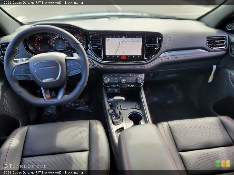 Black Interior Photo for the 2022 Dodge Durango R/T Blacktop AWD #144693291