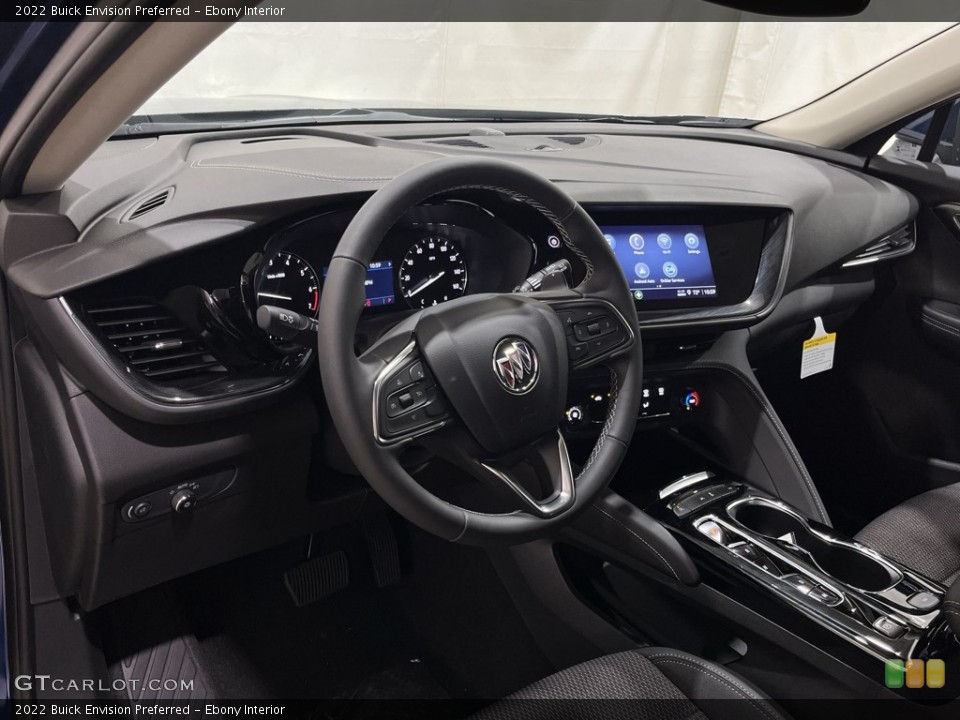 Ebony Interior Dashboard for the 2022 Buick Envision Preferred #144693603