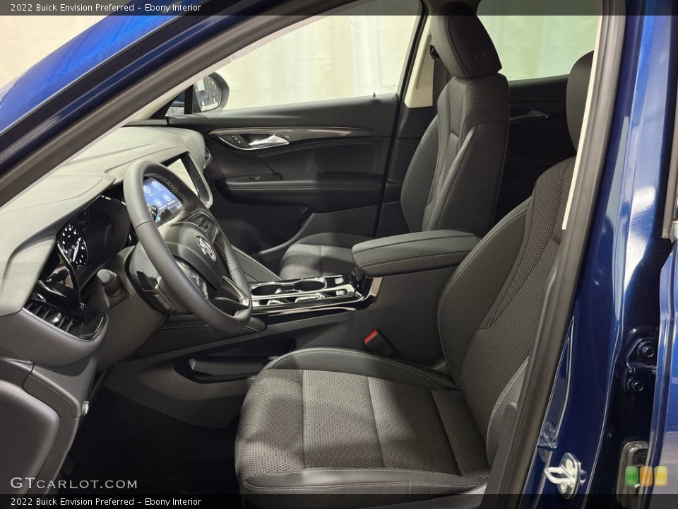 Ebony Interior Front Seat for the 2022 Buick Envision Preferred #144693780