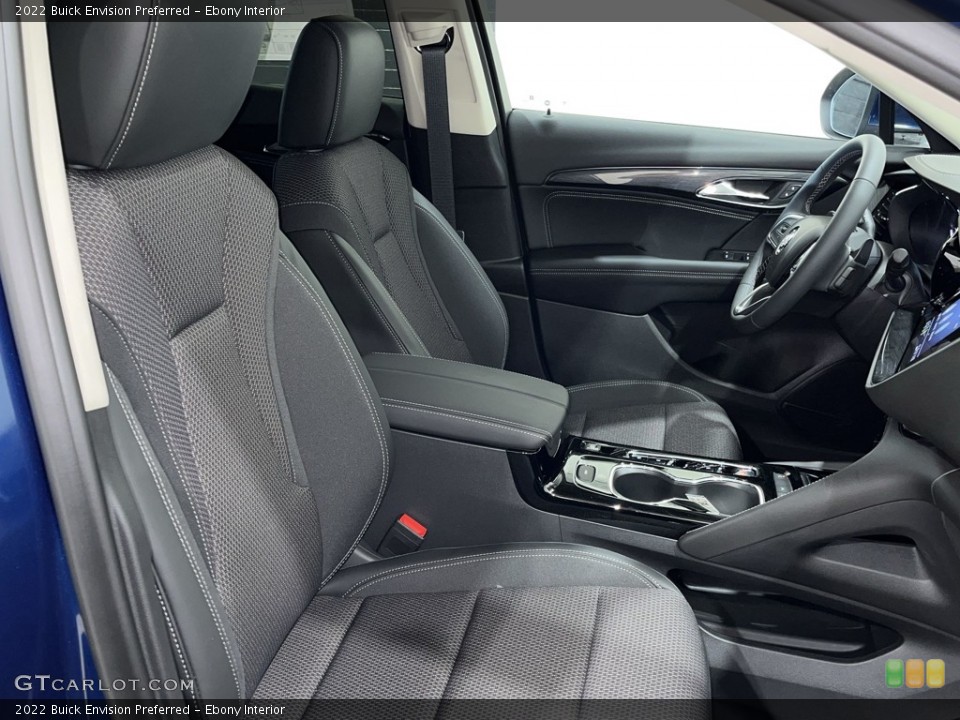 Ebony Interior Photo for the 2022 Buick Envision Preferred #144693909