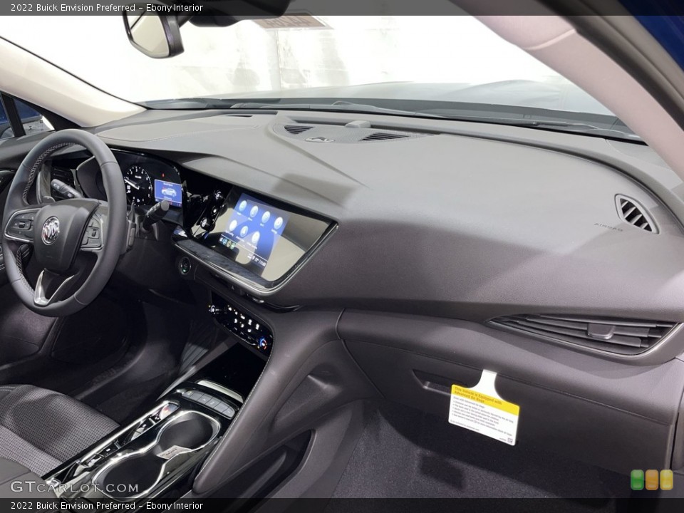 Ebony Interior Dashboard for the 2022 Buick Envision Preferred #144693924