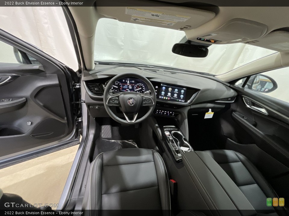 Ebony Interior Front Seat for the 2022 Buick Envision Essence #144694314