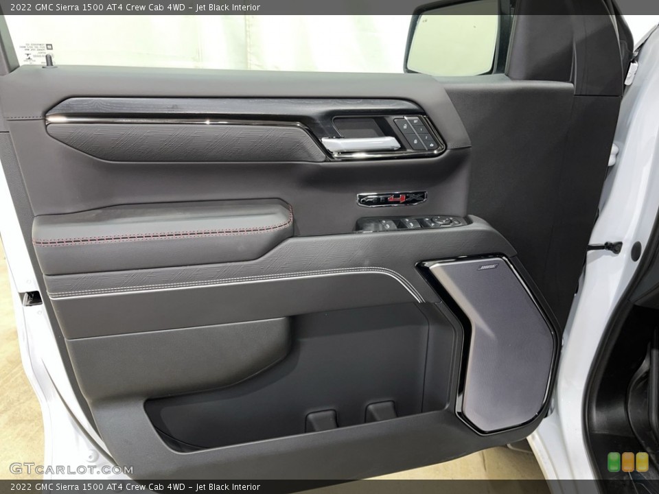Jet Black Interior Door Panel for the 2022 GMC Sierra 1500 AT4 Crew Cab 4WD #144695307