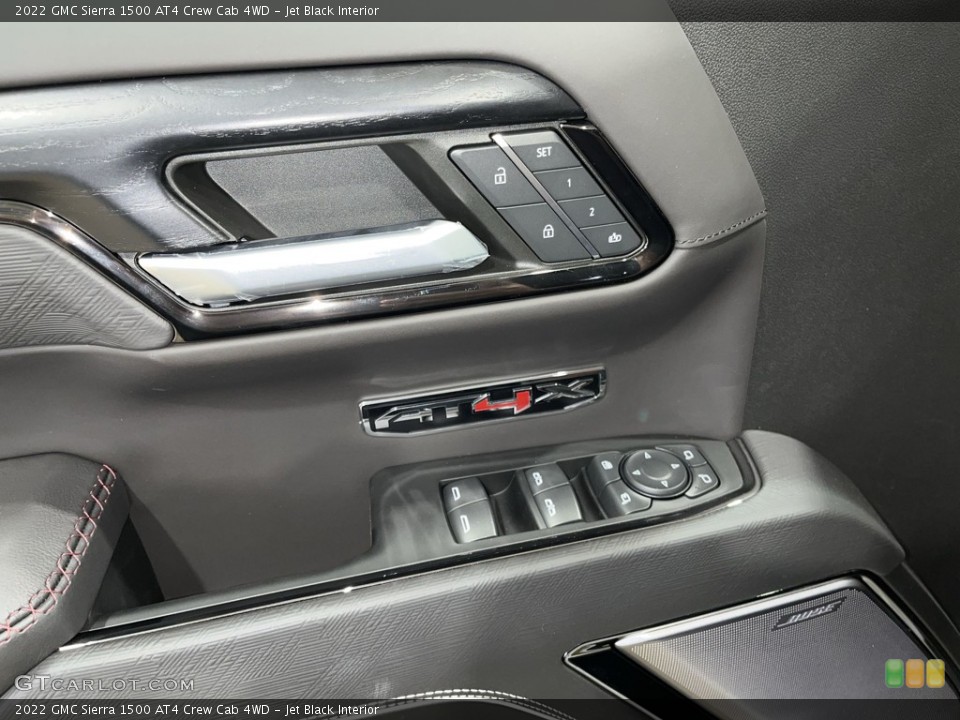 Jet Black Interior Door Panel for the 2022 GMC Sierra 1500 AT4 Crew Cab 4WD #144695319