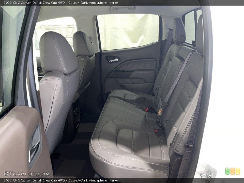 Cocoa/­Dark Atmosphere Interior Rear Seat for the 2022 GMC Canyon Denali Crew Cab 4WD #144695721