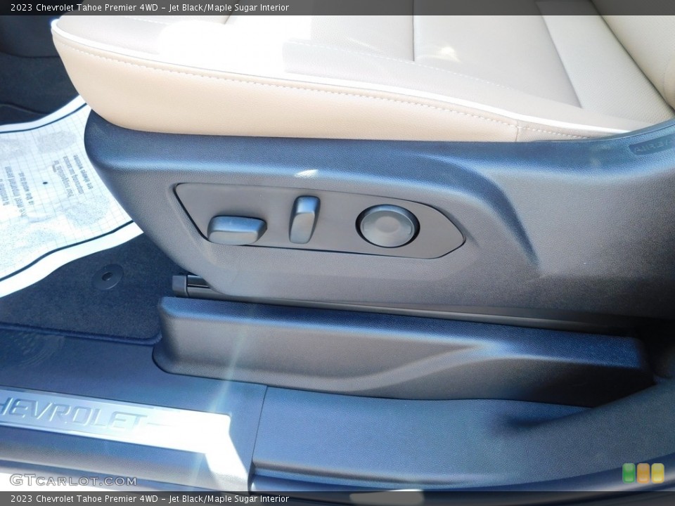Jet Black/Maple Sugar Interior Front Seat for the 2023 Chevrolet Tahoe Premier 4WD #144695730