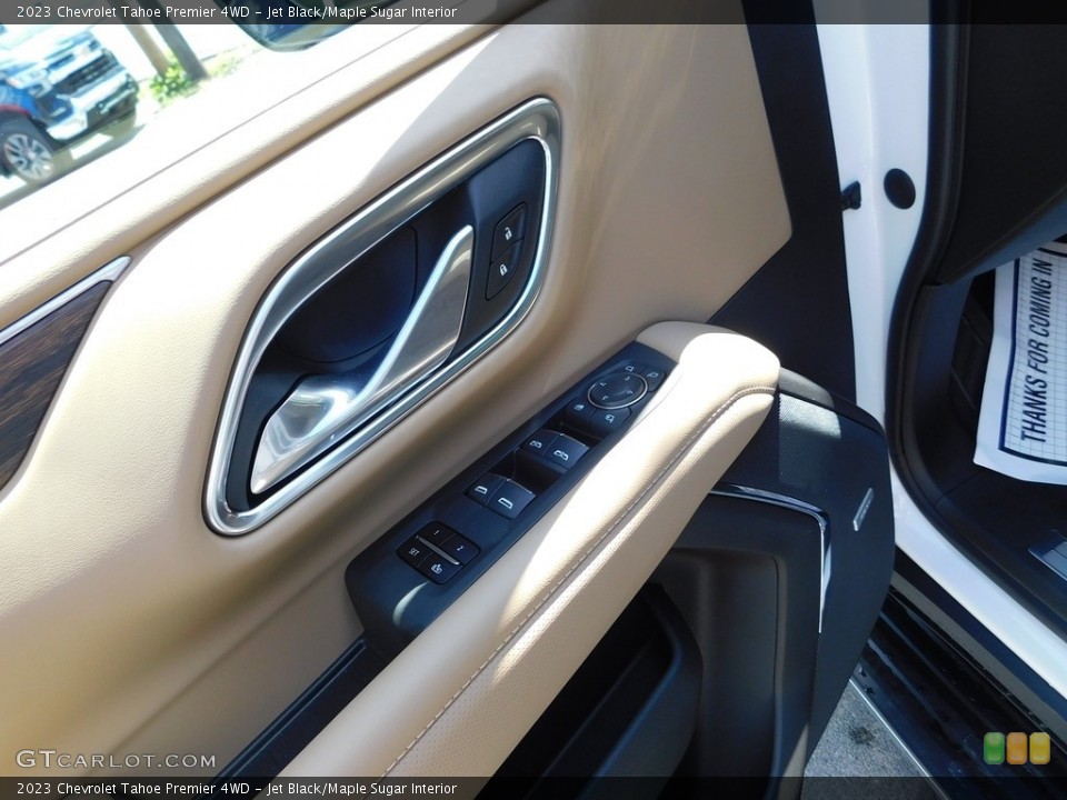 Jet Black/Maple Sugar Interior Door Panel for the 2023 Chevrolet Tahoe Premier 4WD #144695739