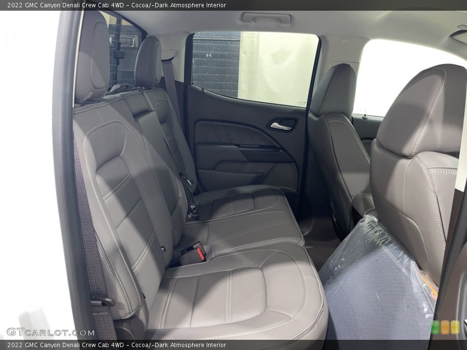 Cocoa/­Dark Atmosphere Interior Rear Seat for the 2022 GMC Canyon Denali Crew Cab 4WD #144695745